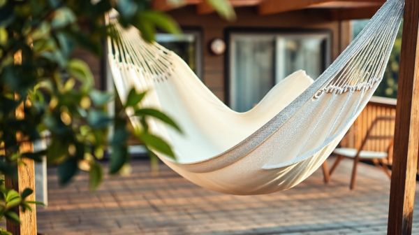 Découvrez les avantages d'un hamac sur pied pratique